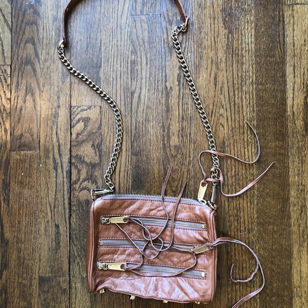 Rebecca Minkoff Camel SOFT mini 5 crossbody